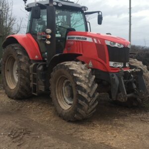 TE000101 – 2017 MF7720 EFD6 4WD Tractor