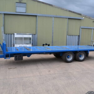 Stewart GX15 FT Flat Bed Trailer