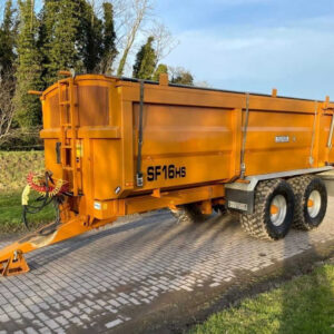 RICHARD WESTERN SF16HS 16t Grain trailer, 2018, Rollover, Air/Oil Brakes